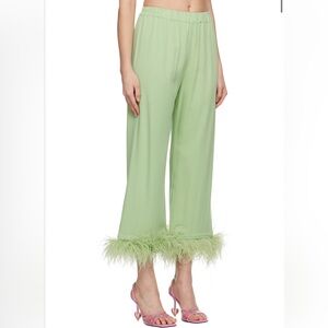 Sleeper Green Feather PJ Pants